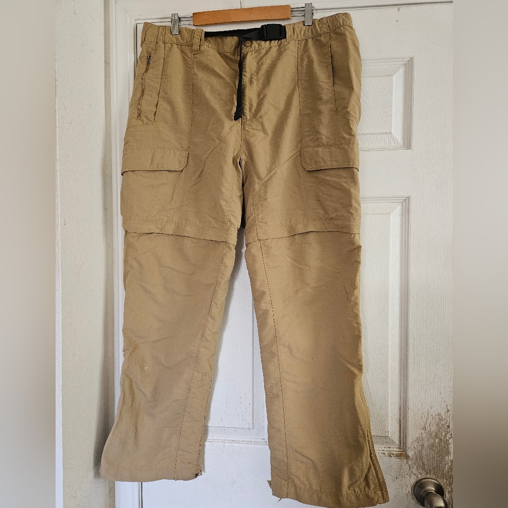 The North Face Men's Tan Athletic Hiking Pants Size XL